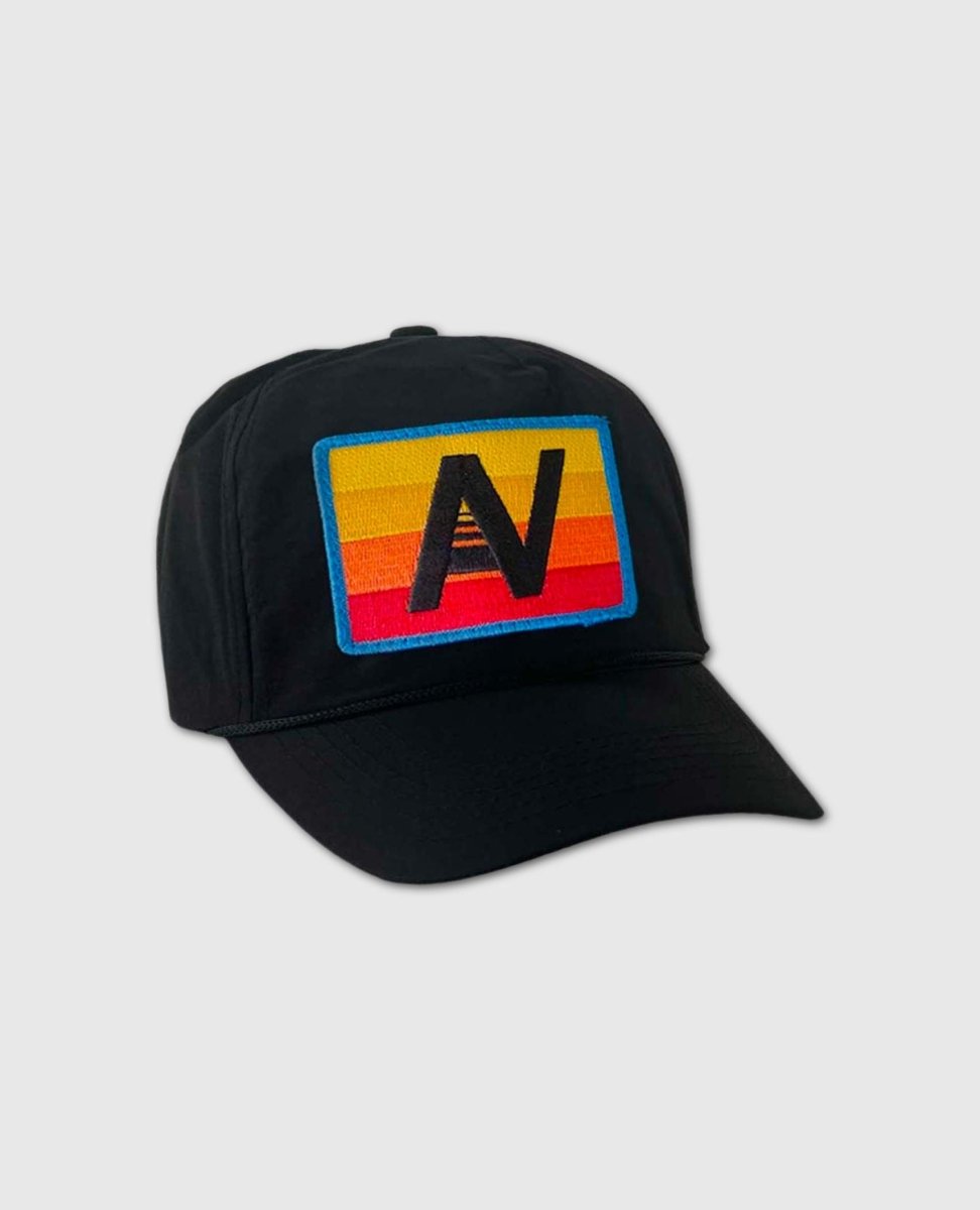 Aviator Nation Logo Low Rise Trucker Hat Black - miamidrugpossession