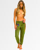 Aviator Nation Rainbow Sweatpants Jungle Green - clearpathherbicide