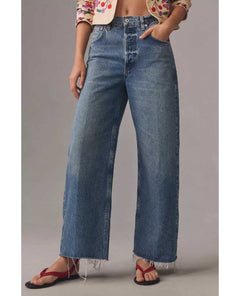 Ayla Raw Hem Crop Jeans Doheny - clearpathherbicide