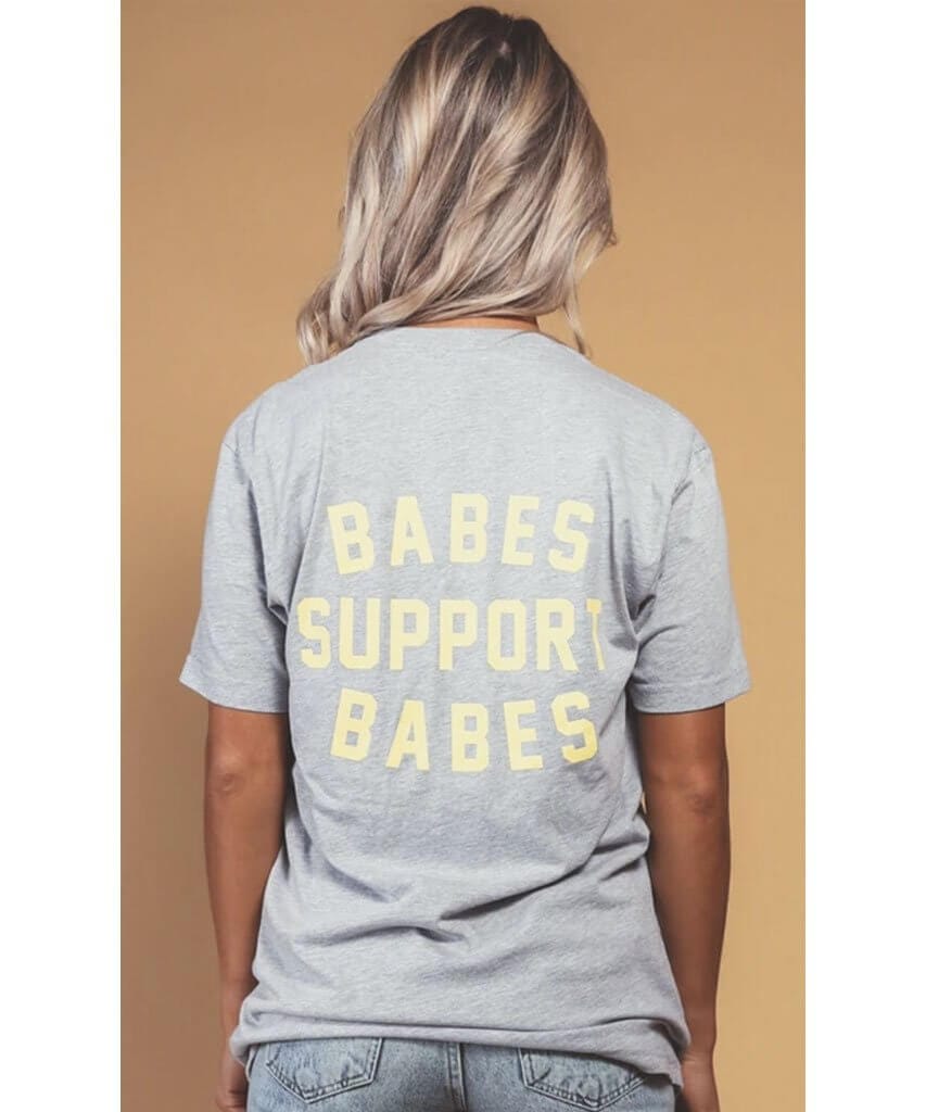 Babes Support Babes Tee - clearpathherbicide