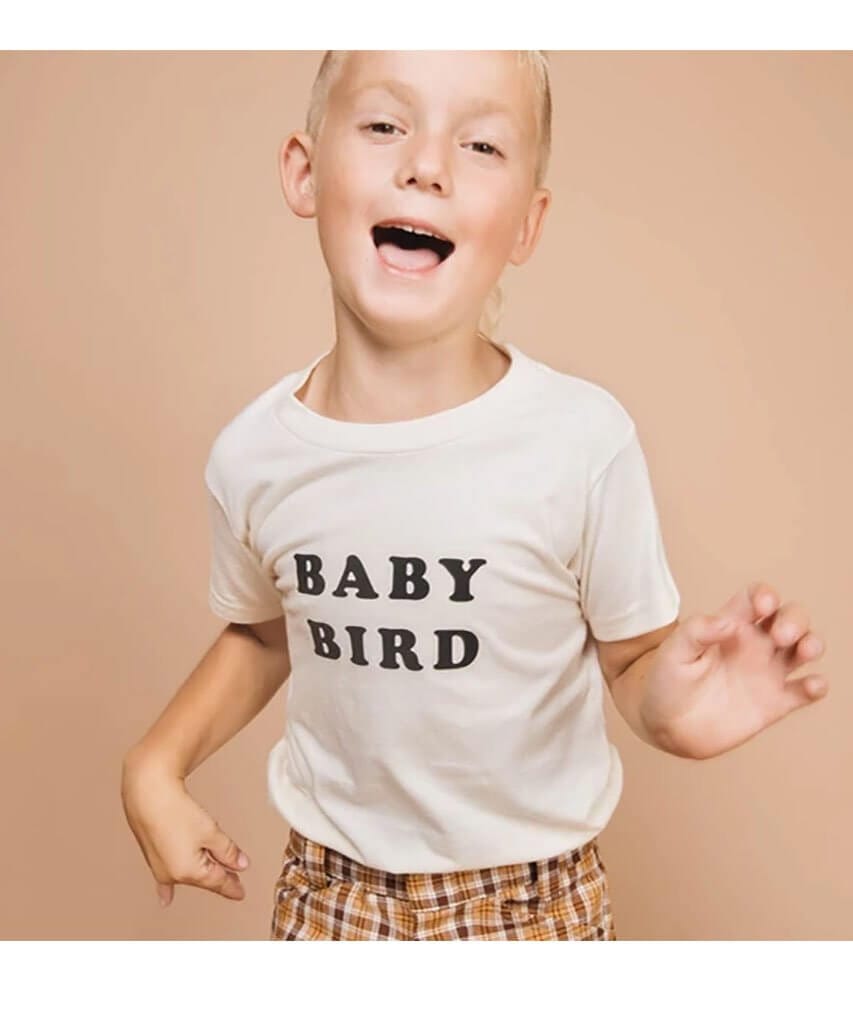 'Baby Bird' White Tee - miamidrugpossession