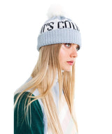 Baby Its Cold Pom Beanie - miamidrugpossession