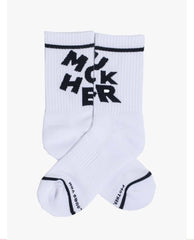 Baby Steps Jumbo Mother Fucker Socks - PINK ARROWS