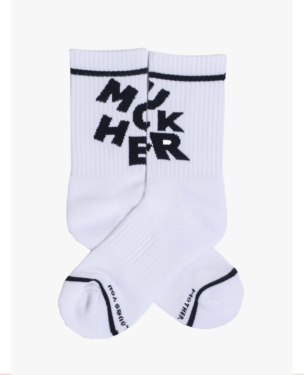 Baby Steps Jumbo Mother Fucker Socks - miamidrugpossession