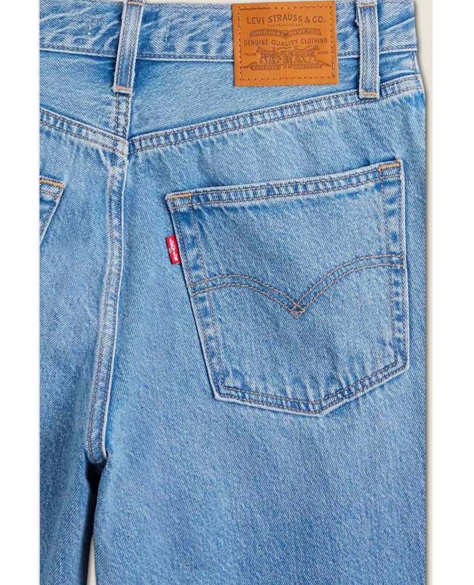 Baggy Dad Medium Indigo Destructed - clearpathherbicide