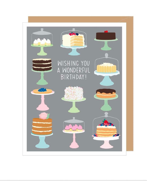 Bakery Cakes Birthday Card - clearpathherbicide