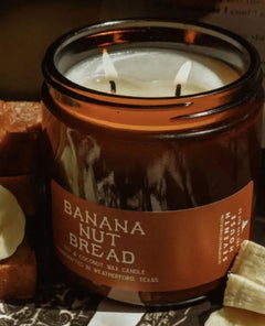 Banana Nut Bread Candle - PINK ARROWS