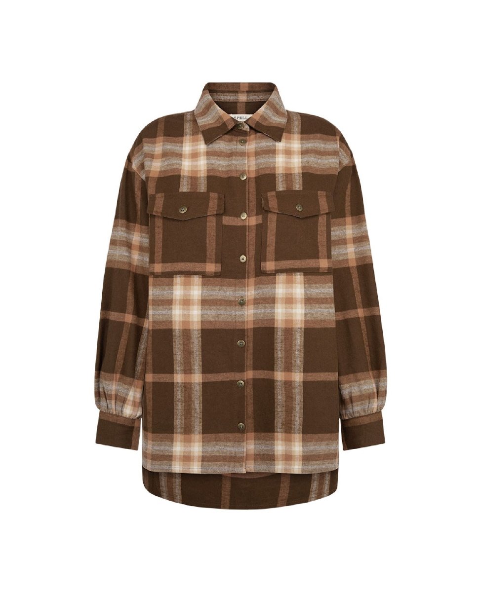 Basecamp Flannel Chocolate - miamidrugpossession