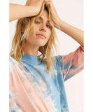 Be Free Tie Dye Cotton Candy LS - miamidrugpossession