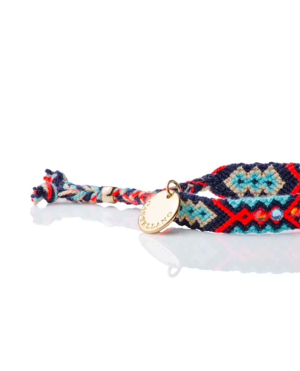 Be The Change Friendship Bracelet Blue Navy - miamidrugpossession