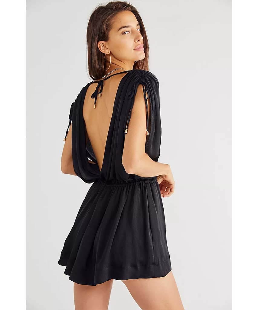 Bea Romper Black - miamidrugpossession