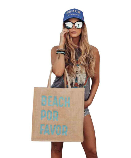 Beach Por Favor Tote - clearpathherbicide