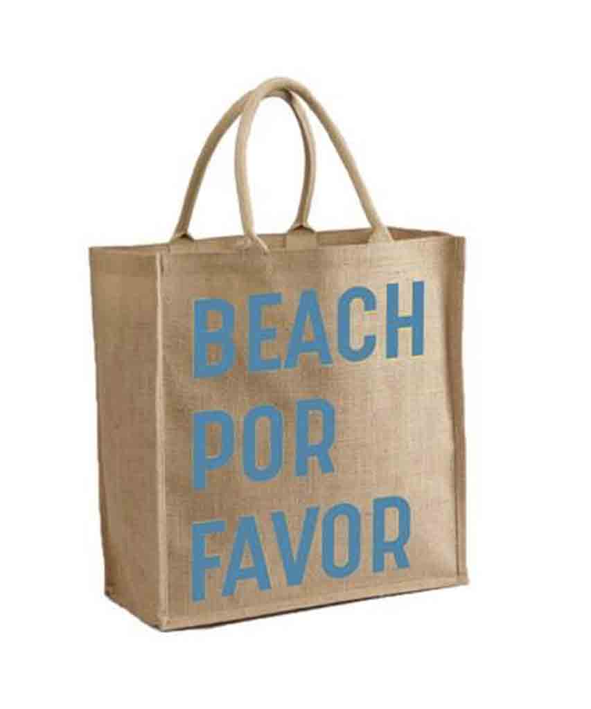 Beach Por Favor Tote - miamidrugpossession