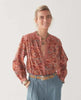 Beatrice Blouse Rust Flamingo - clearpathherbicide