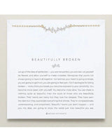 Beautifully Broken Dainty Necklace 14k Gold - clearpathherbicide