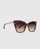 Becky II Leopard Tortoise Brown Gradient Sunglasses - clearpathherbicide