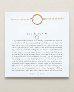 Begin Again Bracelet Gold - clearpathherbicide