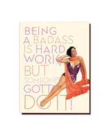 Being a Badass Cream Card - miamidrugpossession