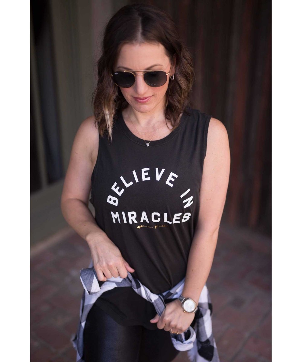 Believe In Miracles Tank - BESTSELLER - miamidrugpossession