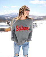 Believe Pullover Cement Red - miamidrugpossession