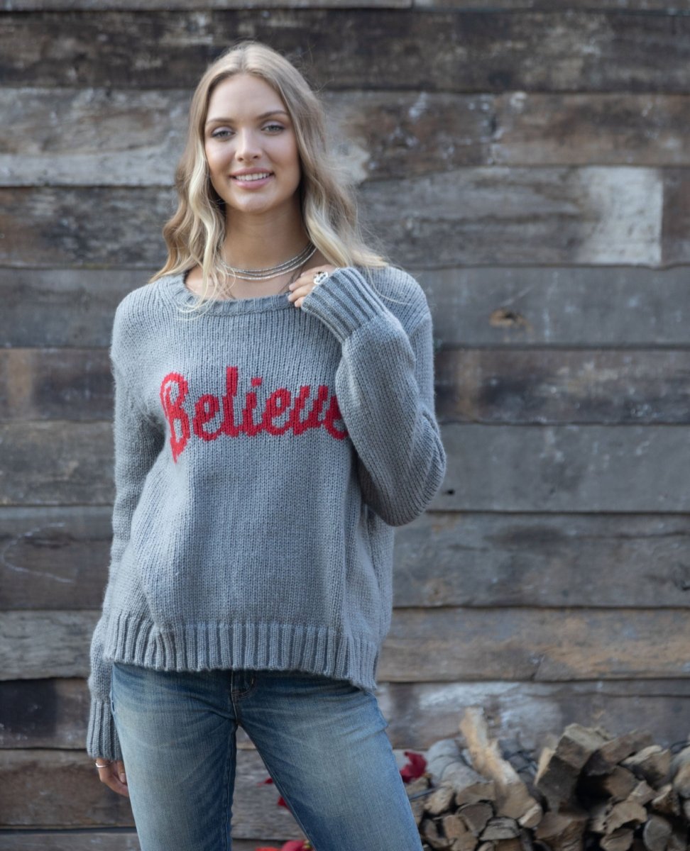 Believe Pullover Cement Red - miamidrugpossession