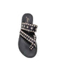 Bella Caia Crochet Sandals Black - clearpathherbicide