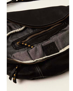 Bella Large Crossbody Belt Bag Black - clearpathherbicide