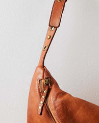 Bella Large Crossbody Cognac (Copy) - PINK ARROWS