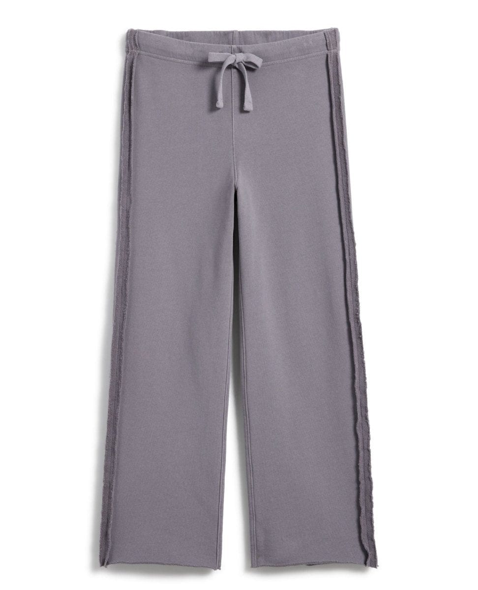 Bella Triple Fleece Sweatpant Grey - PINK ARROWS