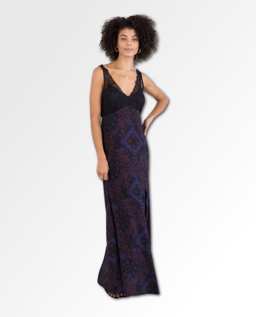 Belle Lace Maxi Dress - miamidrugpossession