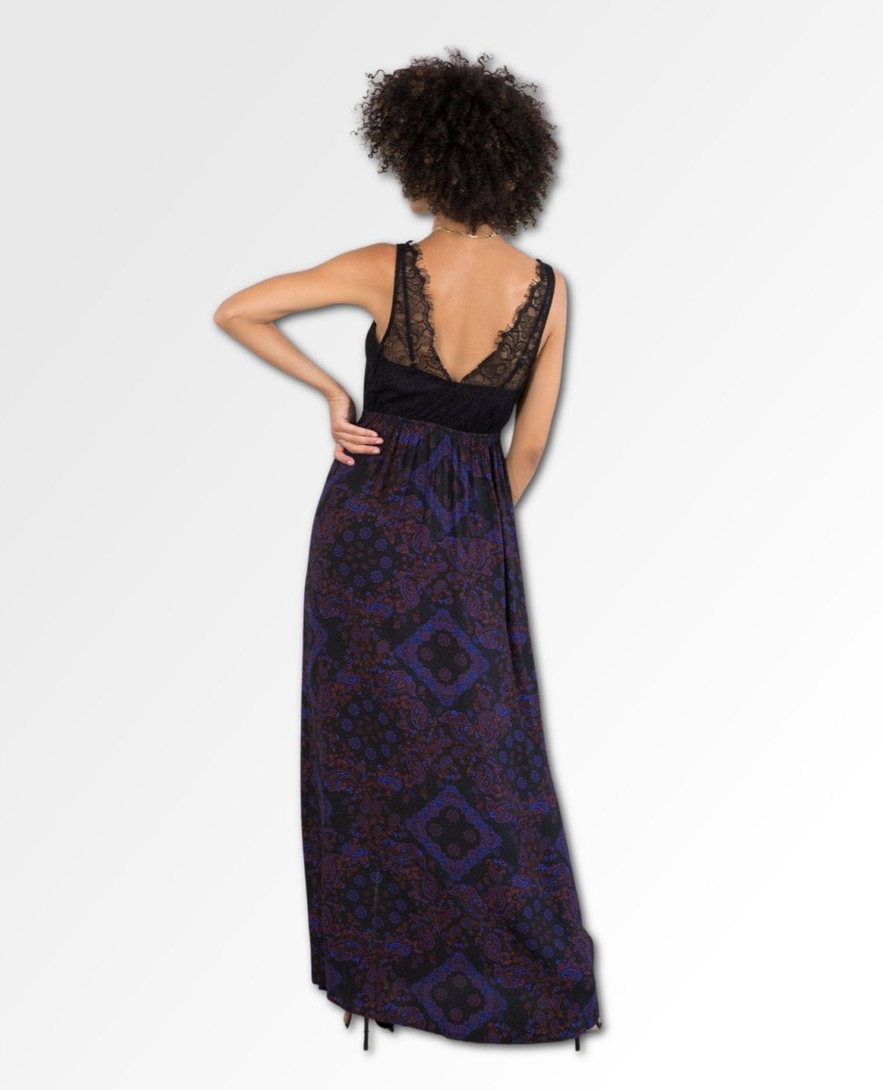 Belle Lace Maxi Dress - miamidrugpossession