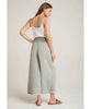 Belted High Waisted Crop Pant Worn Olive - miamidrugpossession