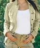 Belted Utility Jacket Palm - miamidrugpossession