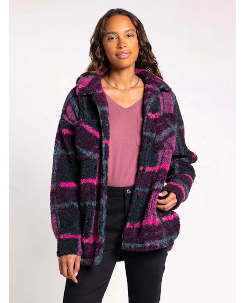 Bennett Plaid Pink Shacket - clearpathherbicide