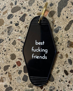 Best Fucking Friends Motel Key Tag - clearpathherbicide