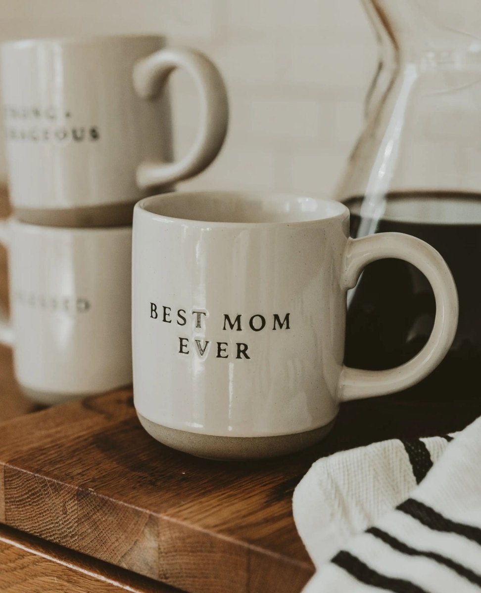 Best Mom Ever Coffee Mug - PINK ARROWS