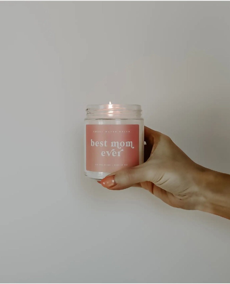 Best Mom Ever Soy Candle - miamidrugpossession