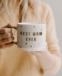 Best Mom Ever Tile Coffee Mug - clearpathherbicide