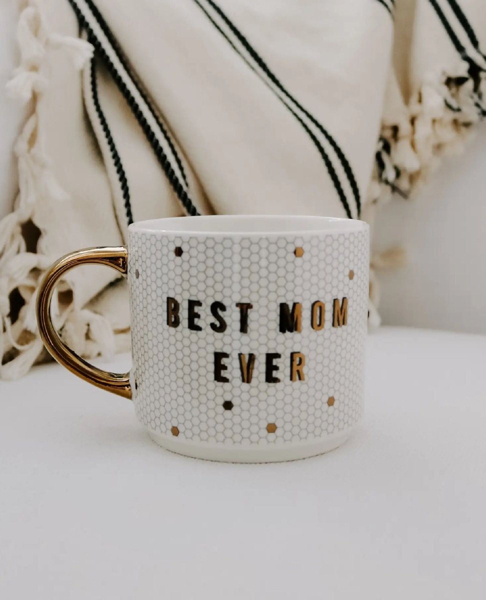 Best Mom Ever Tile Coffee Mug - clearpathherbicide