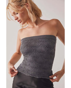 Bestseller Love Letter Tube Top Black - clearpathherbicide