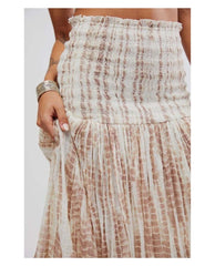 Bestseller Ravenna Convertible Maxi Skirt Mauve - PINK ARROWS