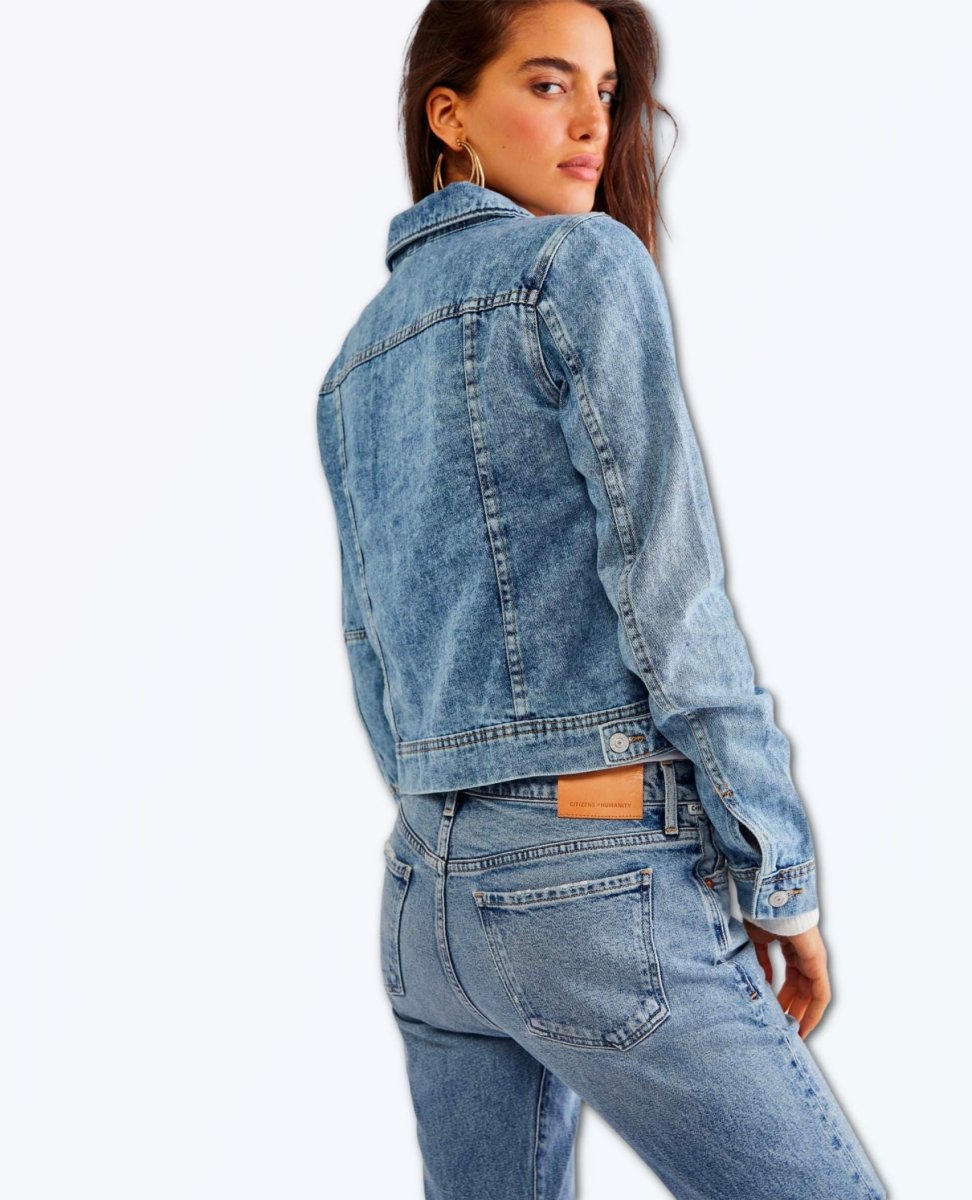 Bestseller Rumors Denim Jacket Light Indigo - miamidrugpossession