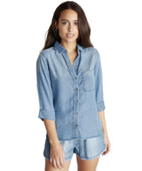 Bestselling Denim Button Down Medium Ombre - clearpathherbicide