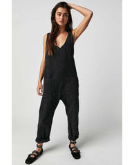 Bestselling High Roller Jumpsuit Black - PINK ARROWS