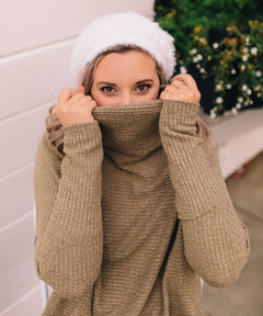 Big Sky Slouchy Beanie, White - clearpathherbicide