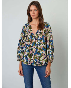 Billow Boho Long Sleeve Top Petal - miamidrugpossession