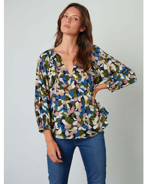 Billow Boho Long Sleeve Top Petal - clearpathherbicide