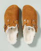 Birkenstock Boston Shearling Clogs Mink - clearpathherbicide