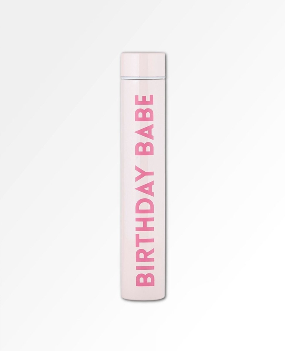 Birthday Babe Flask - miamidrugpossession