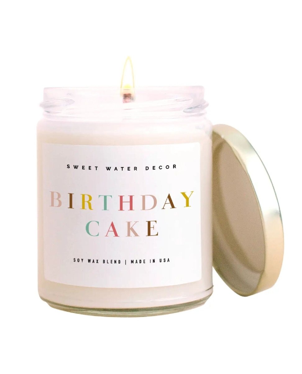 Birthday Cake Soy Candle - miamidrugpossession